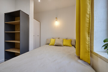 Sypialnia z dużym łóżkiem  © arteffect.pl