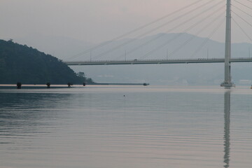 海に架かる橋