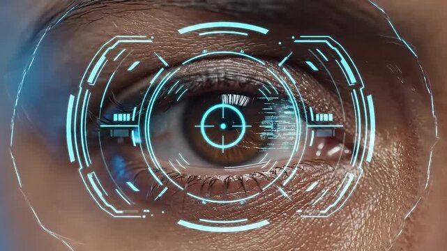 Advanced military eye tracking system for tactical defense operations