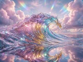 abstract fractal background