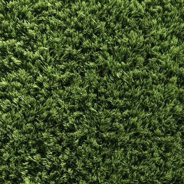 Seamless grass texture top view, lush green lawn, natural outdoor surface, vibrant, fresh, perfect for backgrounds