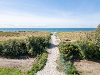 Strandzugang an der Ostsee