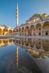 istanbul suleymaniye mosque and tomb of sultan suleiman and his wife
