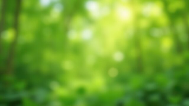 natural green foliage background with selective focus soft blurred leaves and fresh spring atmosphere outdoor nature scene with calm mood concept of ecology wellness gardening environmenta