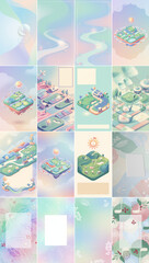 Golf brands adopt pastel themes for modern branding with pastel, president, golf, sick, holly, marketing, solar