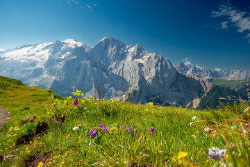 Viel del Pan trail in the Dolomites, Italy