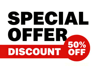 Special Offer Discount 50% Off Today Only