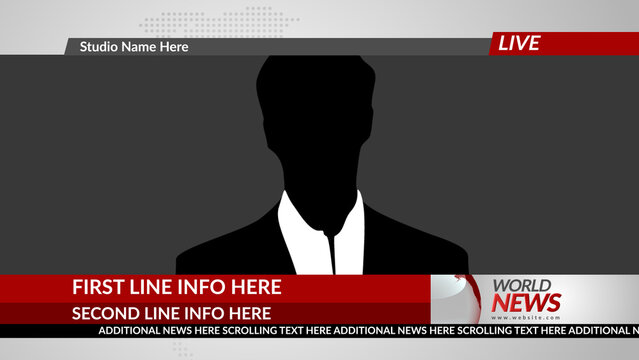 Broadcast News Overlay