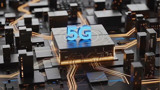 5G technology on circuit board
