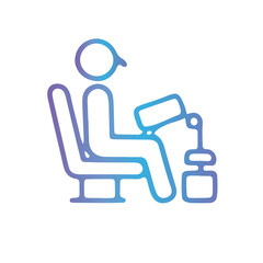 Obraz premium tourism and airline,irport, Boarding, Traveler, Tourist, passenger icon vector design 