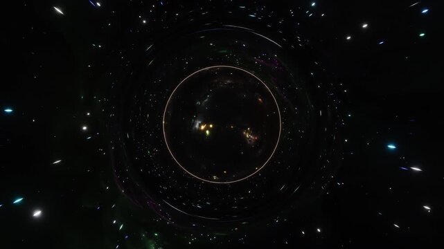 Travel through wormhole Looping