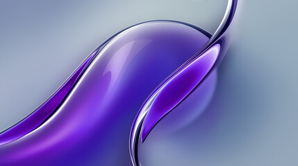 Glass Shapes Create a Colorful Abstract Background Design