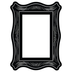 Vintage ornament frame. Decorative border frames, retro style divider. Elegant vintage frame and wedding ornaments Isolated icons vector set. Calligraphic filigree black ink borders collection