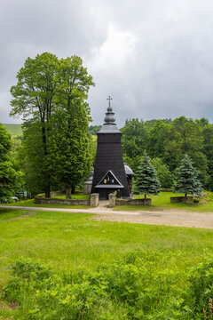 Wooden Church of Saint Luke in Chyrowa, Poland