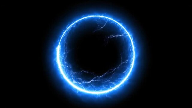 Glowing light blue number zero shines like a celestial eclipse over a dark galaxy design featuring a luminous planet sphere in the deep science cosmos