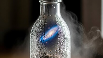 Galaxy in a bottle