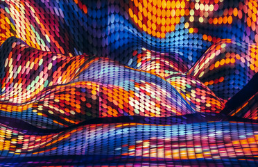 3d colors dots skin background