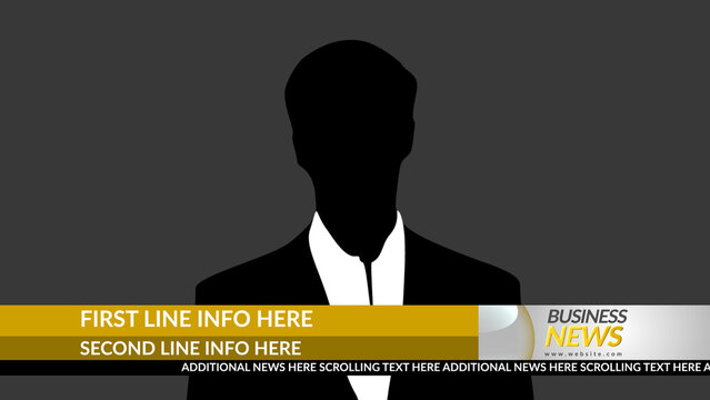 Broadcast Business Lower Third