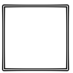 Square frame border art synbol framework background