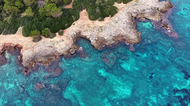 Sa Coma beach in Mallorca, Spain
