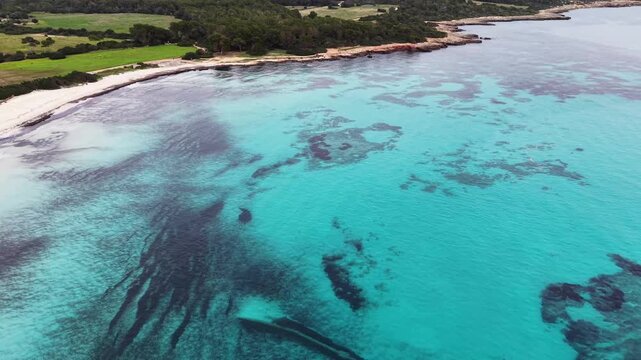 Sa Coma beach in Mallorca, Spain