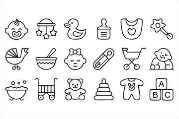 Child Development Graphics for Education Platforms, Web Layouts