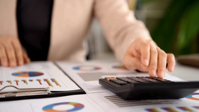 Remote work concept , work from home by the business owner or employees, minimizing the cost of operation. 