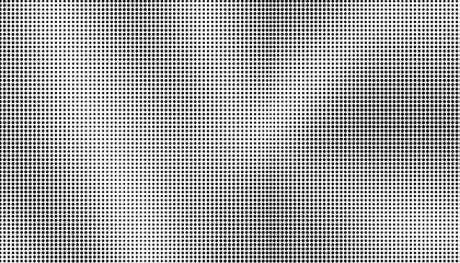 Highly detailed raster effect, digital dot pattern.