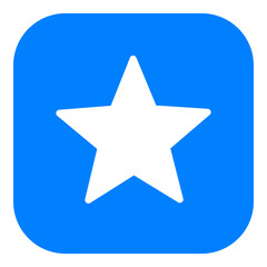 Obraz premium Stern und App Icon