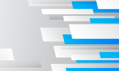 Abstract blue and white arrows background. Eps10 vector