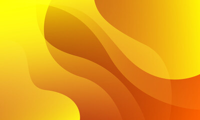 Abstract orange fluid background. Vector illustration