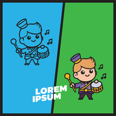 Marching Band icon set