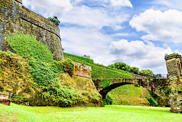 Priamar Fortress is a military fortress located on the coastal hill of Savona, Italy.