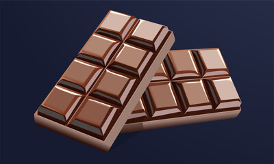 dark chocolate bar