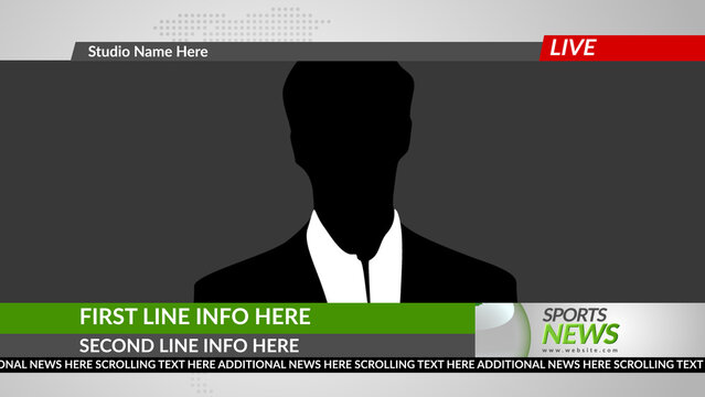 Broadcast Sports Overlay