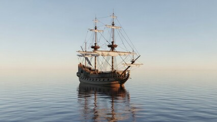 old sailing ship
