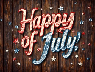 merry christmas sign on wooden background