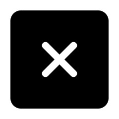 Fototapeta premium Close button icon