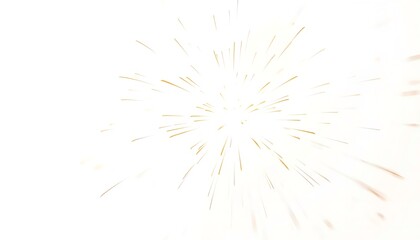 A vibrant and dynamic explosion of colorful lights on a white background