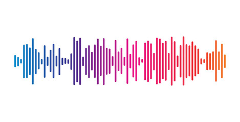 PNG Sound Wave, DJ Music, Music Wave, Sound Radio Form, Voice, Radio Signal, Audio Wave, Music Player, Video Editor, Voice Message, Abstract Colorful Audio Equalizer © Noy
