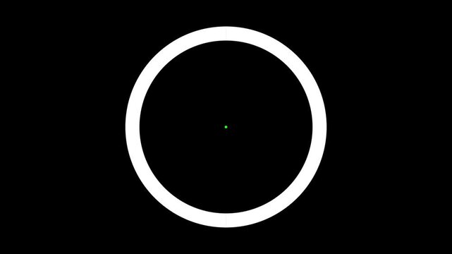 Tick Mark Check Mark Animation Flat And Modern Style Alpha On Transparent Background. 4K Resolution