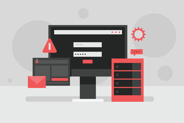 Web hosting business solution offering robust security, dedicated hosting, email hosting, faster loading speed.