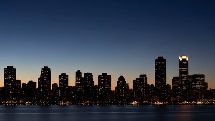 Obraz premium City silhouette