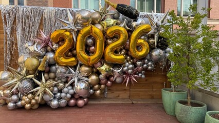 Happy New Year 2026, Fort Worth, Texas, USA