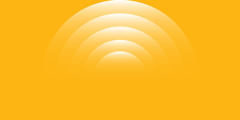 Sun protection from ultraviolet light, in futuristic glowing vector illustration on light background. Сircular barrier to block UV radiation. eps10