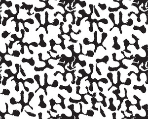 Seamless abstract black and white pattern  