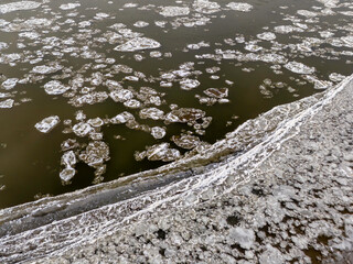 Warszawa, zimowa panorama miasta © hunter76