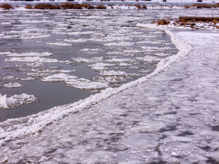 Warszawa, zimowa panorama miasta © hunter76