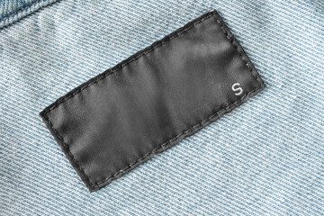 Size S clothes label