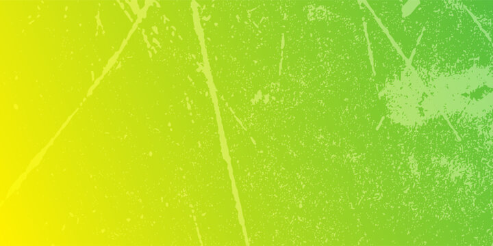 Abstract green and yellow blend banner vector design, dynamic and sporty horizontal background